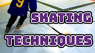 Five Roller Hockey Skating Techniques Every Hockey Player Should Know [upl. by Fadiman692]