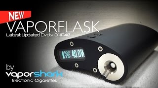 Vaporflask DNA40 By Vaporshark First Look [upl. by Adlesirk]