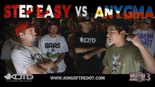 KOTD  Rap Battle  Step Easy vs Anygma  WD3 [upl. by Tunk613]