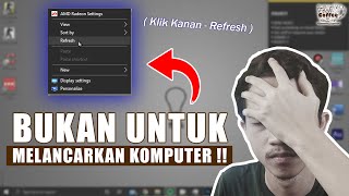 STOP quotKLIK KANAN REFRESH” BERKALIKALI ‼️  Penjelasan fungsi sebenarnya klik Refresh di Komputer [upl. by Namzaj885]