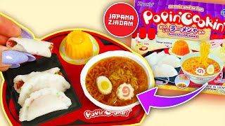 Miniaturowa zupa ramen sajgonki pierogi i pudding đźŤ JAPANA zjadam 141  Agnieszka Grzelak Vlog [upl. by Palmira]