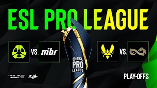 День 3  ESL Pro League Season 20  Playoffs  КРNВОЙ ЭФИР [upl. by Nrubua188]