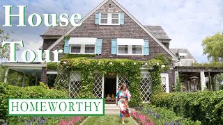 HOUSE TOUR  Inside The Restored Grey Gardens  East Hampton NY [upl. by Gnes659]