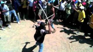 The World Intonga  Stick Fighting in South Africa [upl. by Ludba943]