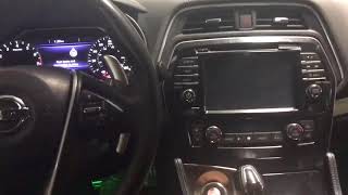 2016 Nissan Maxima SR start up and walk around with led light package [upl. by Yesnnyl65]