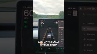 TESLA MODEL 3 LOSSES POWER ON LOW BATTERY tesla cartok [upl. by Tray]