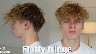 How to get a fluffy fringe  pros and cons Hair tutorial EP 1 [upl. by Gladdie406]