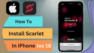 Unable to install scarlet in IOS 18 fix  Download scarlet in iPhone and anti revoke scarlet ￼￼￼ [upl. by Perseus]