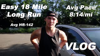 18 Mile Long Run Marathon Training ep1 [upl. by Sair]