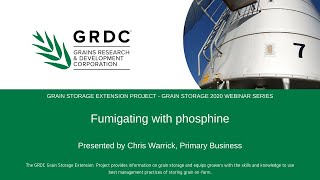 Grain Storage – Fumigating with phosphine [upl. by Eniawed]