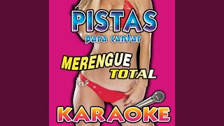 Suavemente Pista KaraokeMerengue [upl. by Ydnec]