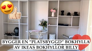 PLATSBYGGD BOKHYLLA Ikeahack [upl. by Elberfeld184]