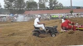 Greenup County Fair Lawn Mower Races Pt2 [upl. by Arihaz]