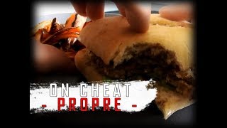 CHEATMEAL  Hamburger frites  Recette [upl. by Stanislaus658]