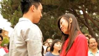 OFFICIAL Trang and Nam Proposal Flash Mob at UCLA 92411 [upl. by Samala303]