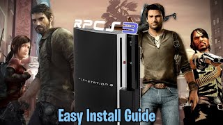 How to Install RPCS3 Full Setup in 2024  Play PS3 Games on PC [upl. by Brottman958]