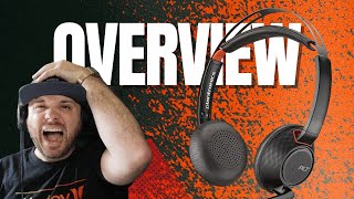 Poly Blackwire 5200 USBA Headsets Unboxing amp Review  Best Headsets for Calling ⚡ [upl. by Enninaej]