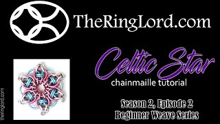 Celtic Star  Beginner Weave Series  TheRingLordcom [upl. by Florentia693]