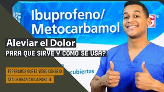 IBUPROFENO Tableta 💊 Como USARLO INFORMACION COMPLETA ☑️ [upl. by Hallam]