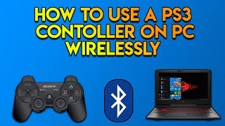 How To Use A PS3 Controller On A PC Wirelessly [upl. by Beatrice71]