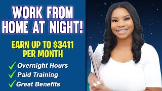 🌙 Night WorkFromHome Healthcare Jobs Hiring Now Earn 21Hour Authorizing Medications Overnight [upl. by Dnalyar]