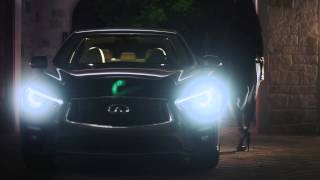 Infiniti Q50  Welcome Lighting A Glimpse [upl. by Osnofledi]