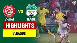 Highlights HAGL vs Viettel  2 siêu phẩm đẳng cấp thế giới ngây ngất người hâm mộ [upl. by Nosnirb]