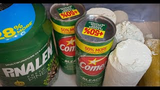 ASMR Thick Paste  4 Dried Comet Cylinders 15 Cans of Comet 1 Gallon Pine Pinalen [upl. by Garfinkel]