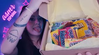 PROBANDO DULCES MEXICANOS  ASMR Español [upl. by Nyleuqcaj]