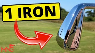 TITLEIST U505 1 IRON A Joy To Hit [upl. by Alfreda]