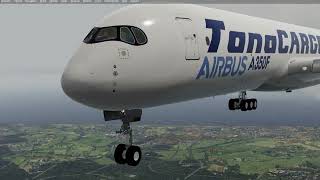 Tds AIRBUS A350F Test Flight [upl. by Pollyanna]