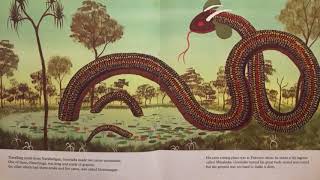 Childrens Book The Rainbow Serpent READ ALOUD [upl. by Innes]