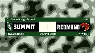 OSAA Summit vs Redmond High School Girls Basketball [upl. by Etnemelc]