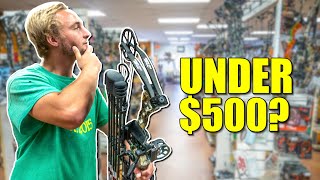 500 ARCHERY SHOP CHALLENGE  How to Get Started Bowhunting  Bow Giveaway [upl. by Joete]