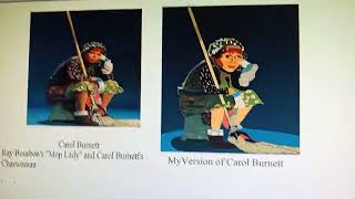 142 Carol Burnett Ray Bourbon’s “ Mop Lady” and Carol Burnetts’ Charwoman [upl. by Karlen]