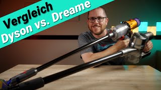 Dyson V12 vs Dreame T30  Kann der DreameAkkusauger mit Dyson mithalten [upl. by Fionnula]