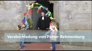 Kirchengemeinde Brandlecht  Gottesdienst und Verabschiedung von Pastor F Behmenburg vom 02052021 [upl. by Etsirhc]