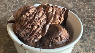 Creamy 3 ingredient Chocolate Cottage Cheese Ice Cream Low Carb  Keto [upl. by Yasibit]