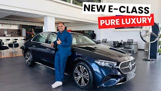 All New Mercedes Benz E Class Detailed Walkaround  In English  Auto Quest [upl. by Truk355]