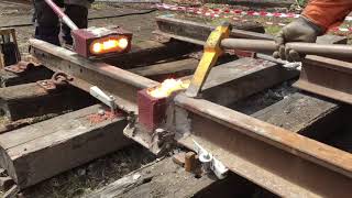 Rhomberg Rail VH  Thermit Welding [upl. by Amandy]