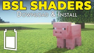 BSL Shaders  How To Download amp Install in Minecraft [upl. by Dorelia]