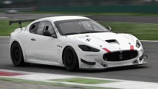 Maserati Granturismo MC GT4 Sound  Acelerations Fly Bys amp SUPERB Downshifts [upl. by Sousa]