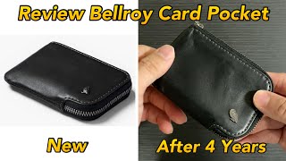 Review of Bellroy Card Pocket After using 4 Years [upl. by Yalahs]