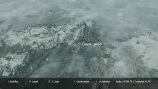 Skyrim All Invisible Chests and locations [upl. by Ahseikal]