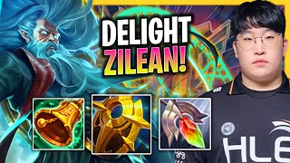 DELIGHT IS READY TO PLAY ZILEAN SUPPORT  HLE Delight Plays Zilean Support vs Lulu Season 2024 [upl. by Bultman]