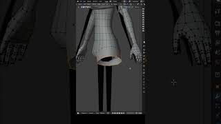 Making Legs from torso in Blender blenderustad [upl. by Archambault223]