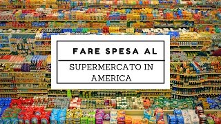 Supermercati americani dove fare la spesa un giro al WalMart Girato con iPhone in Florida [upl. by Vivienne]