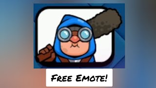 How to get the free cannoneer emote in Clash Royale shorts [upl. by Gerty]