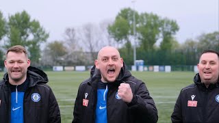 Interview Ian Deakin Craig Swinscoe amp Adam Campbell postStockton Town A PlayOff Final [upl. by Dnomar609]