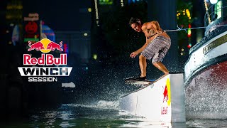 Wakeskating Takes Over Las Vegas  Red Bull Winch Sessions [upl. by Yslehc]